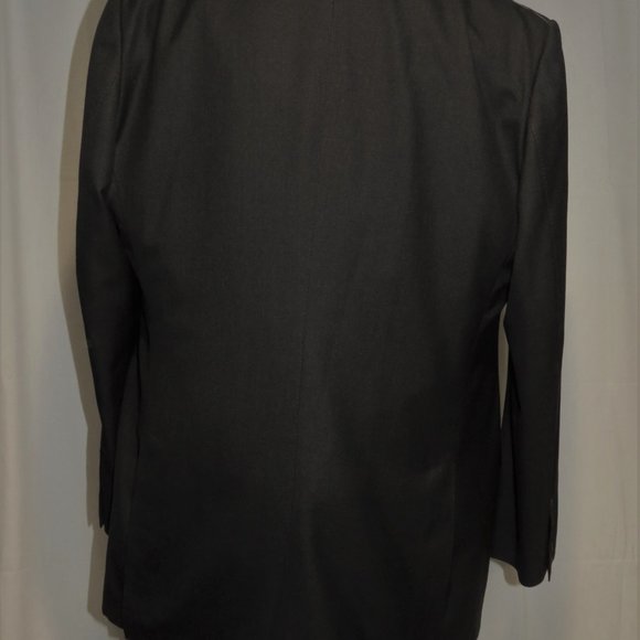 Tom Ford Fit B Regency Solid Charcoal Three Piece Three Roll Two Suit 50XL NWT - Picture 10 of 15